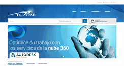 Desktop Screenshot of cs-cad.com